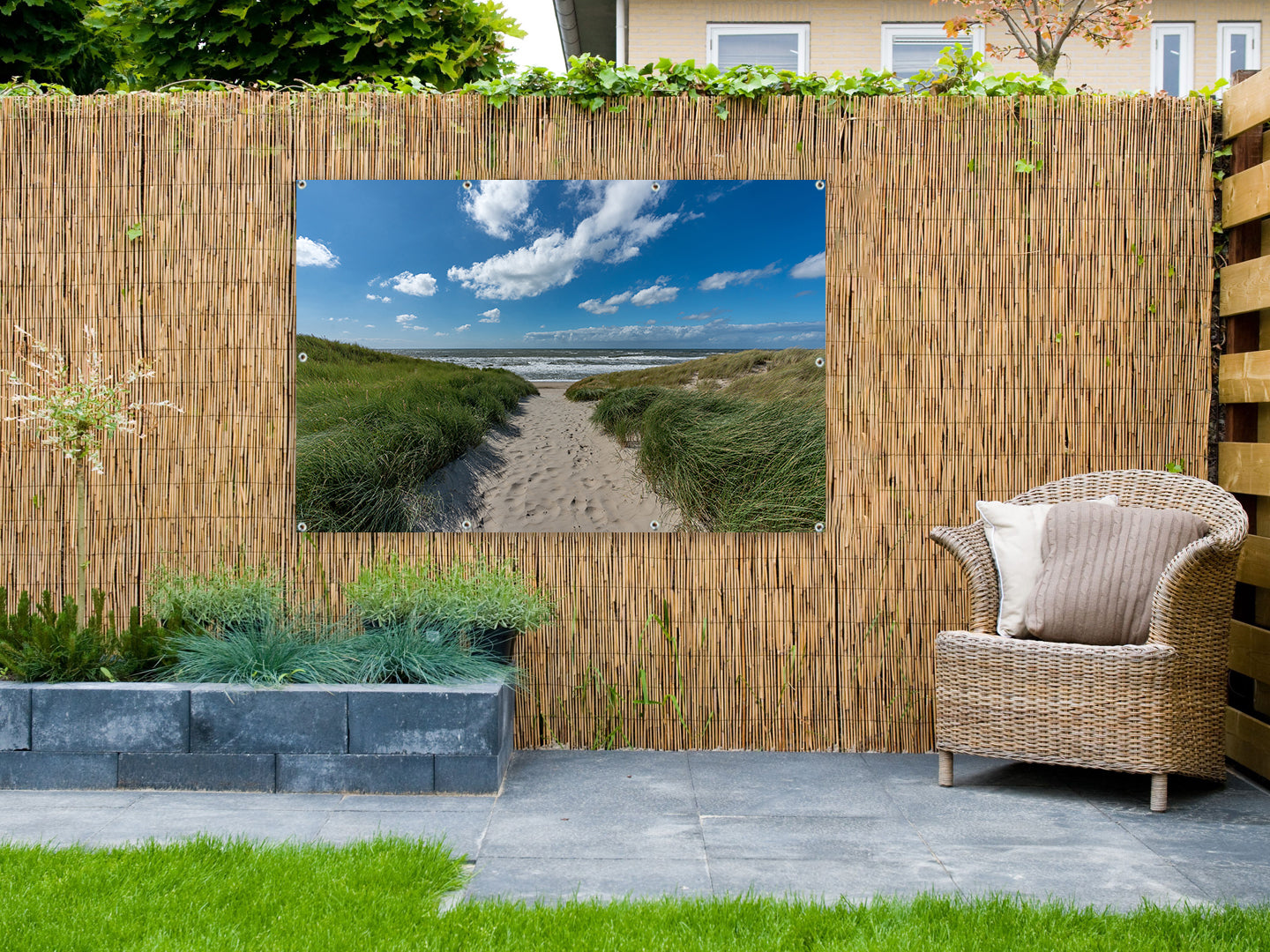 Tuinposter Storm bij Paal 20.5