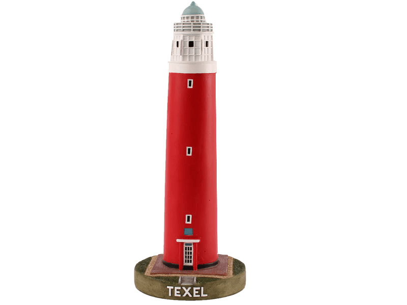 Leuchtturm Texel mit Licht