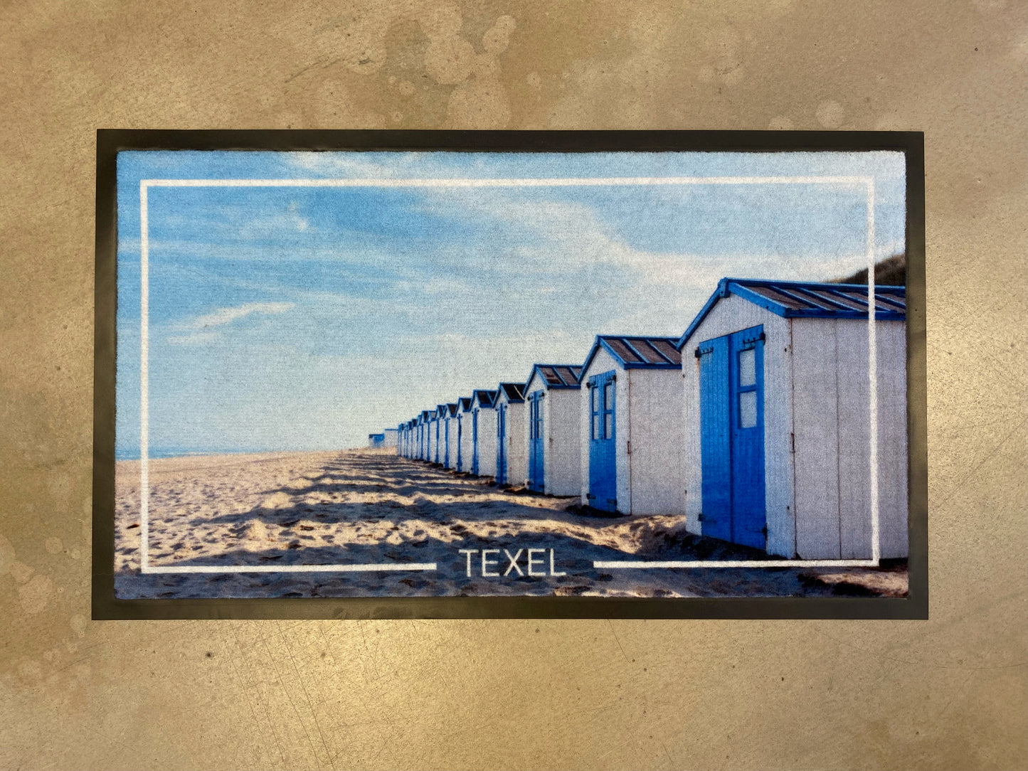 Fußmatte Strandhäuser