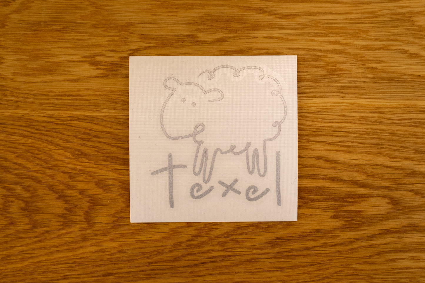 Autoaufkleber Texel mit Schafen