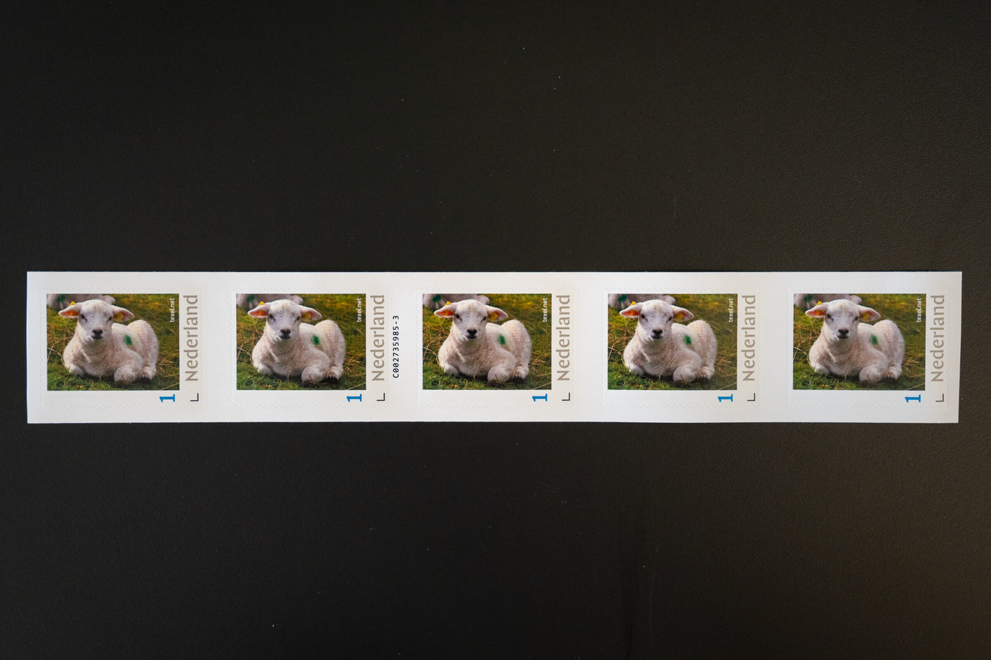 Texel-Briefmarke Lamm – 5 Stück