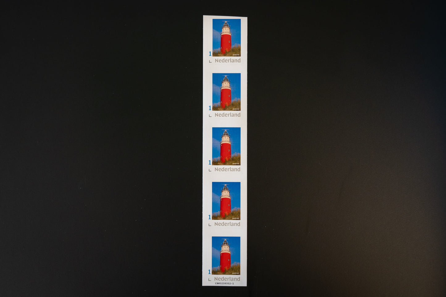 Texel-Briefmarke Leuchtturm – 5 Stück