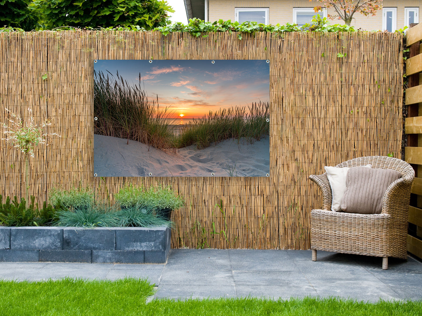 Gartenposter Strand bei Paal 28