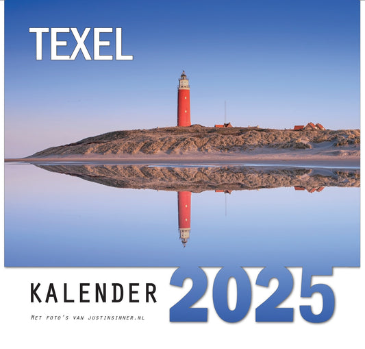 Texel kalender 2025, vierkant