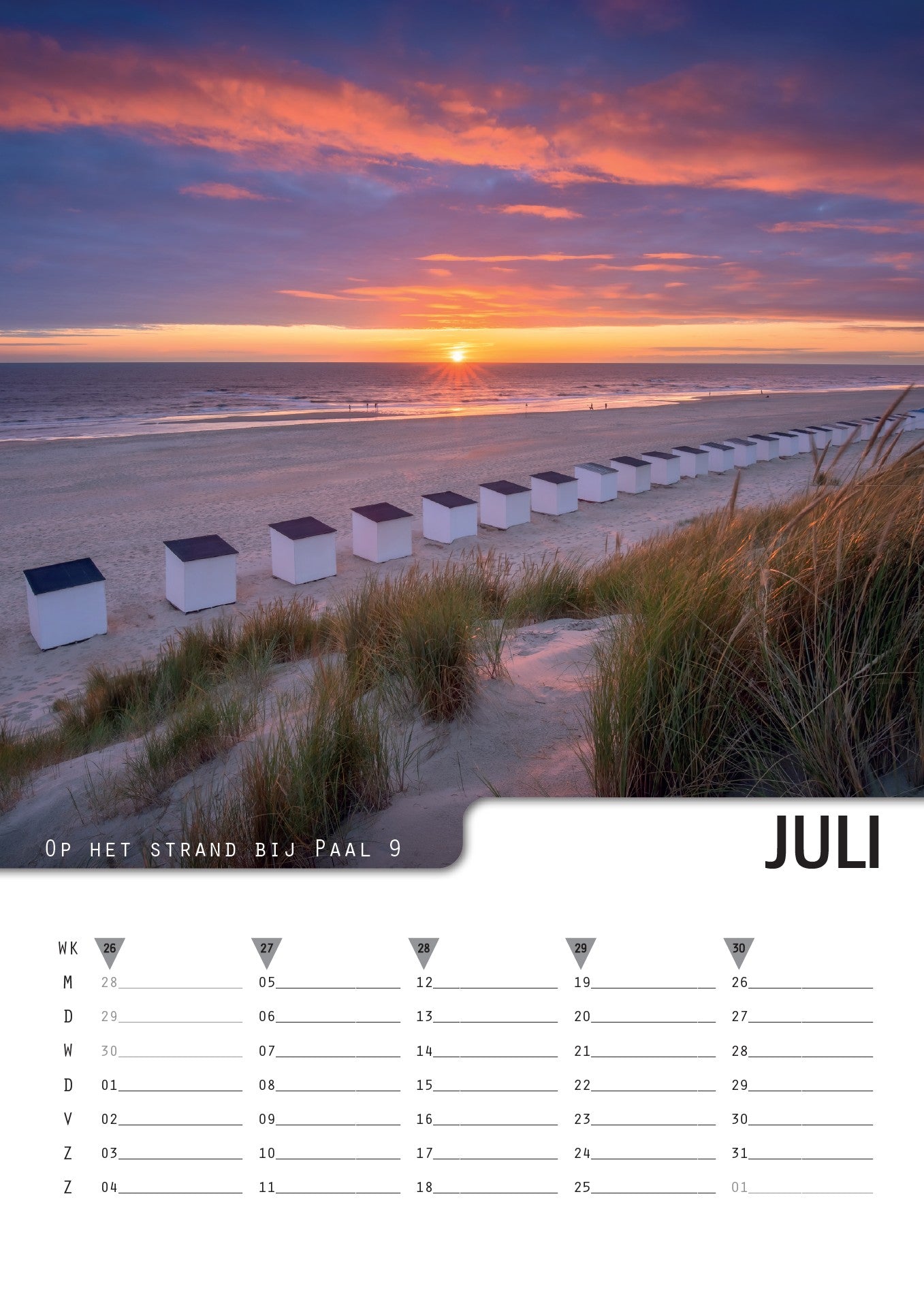 Texel Kalender 2027, 21x31cm