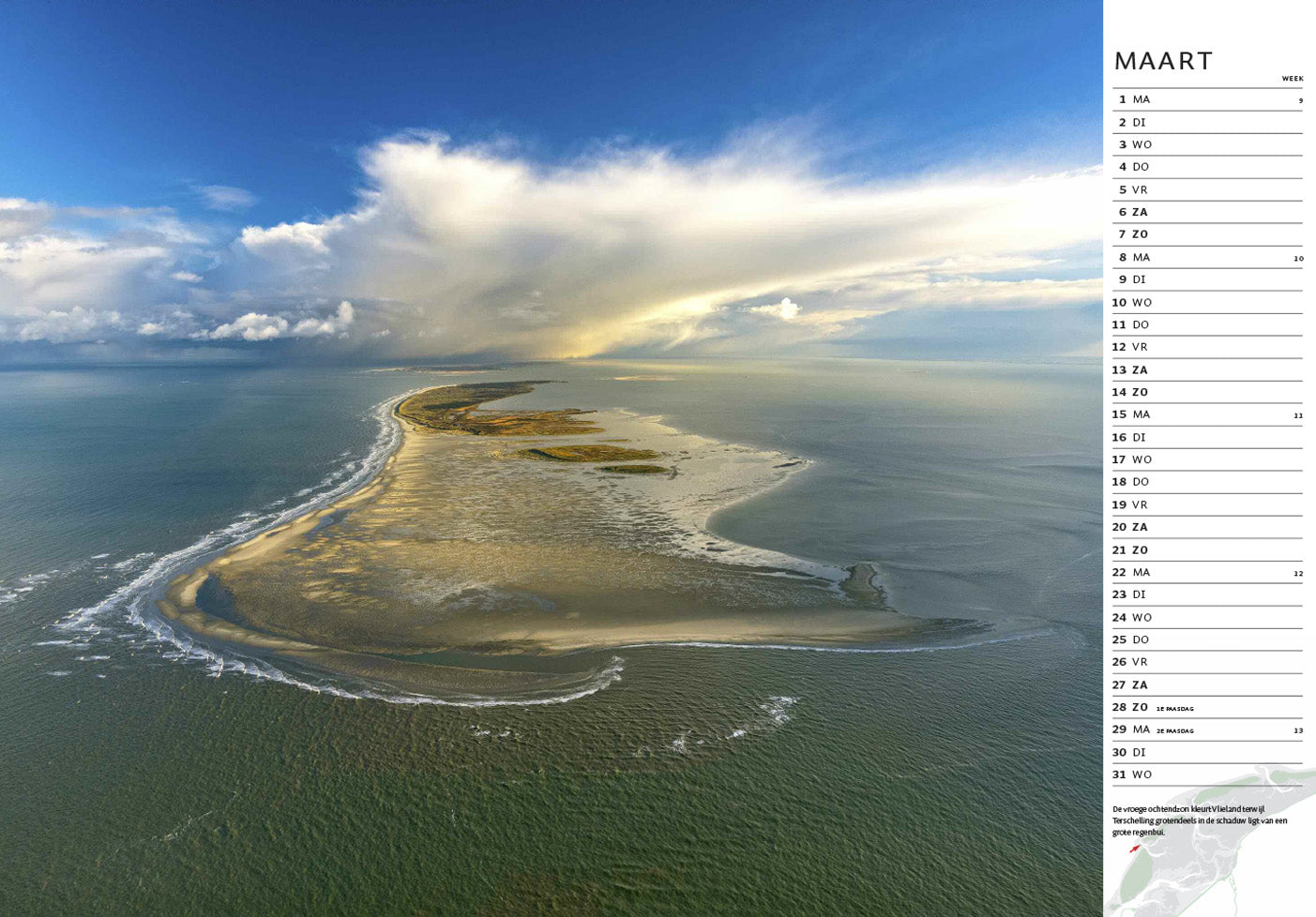 Wadden kalender 2027