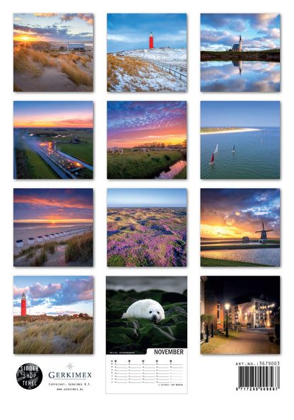 Texel Kalender 2027, 21x31cm