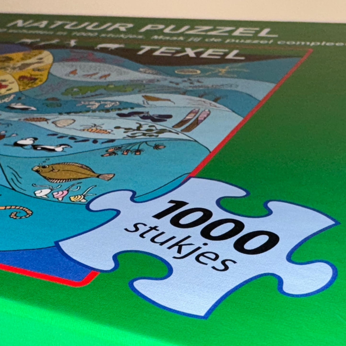 Texel Natuur Puzzel – 1000 stukjes | Ontwerp Sytske Dijksen