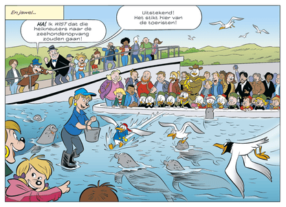 Donald Duck - Tunnel naar Texel
