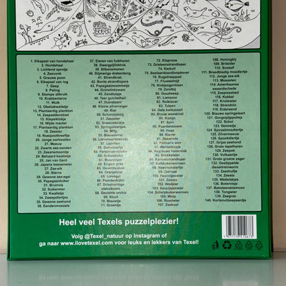 Texel Natuur Puzzel – 1000 stukjes | Ontwerp Sytske Dijksen