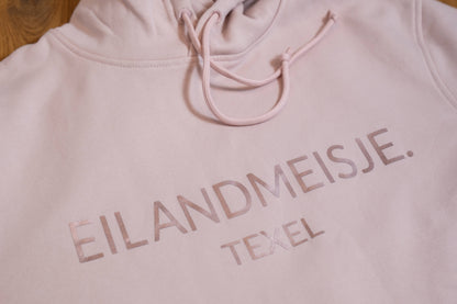 Hoodie Eilandmeisje - rosa