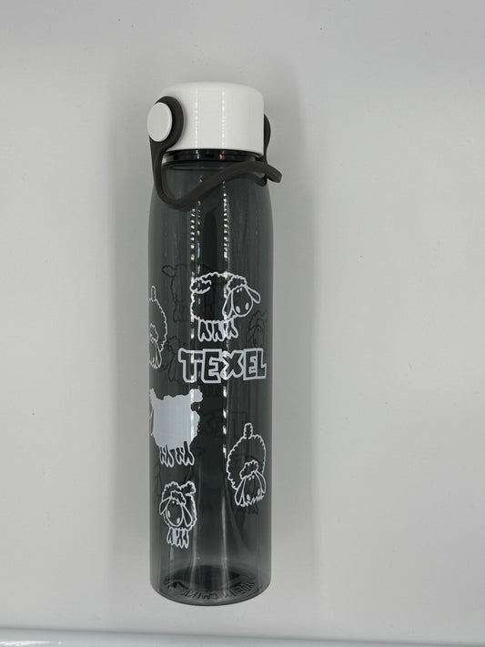 Texelse petfles met schaapjes