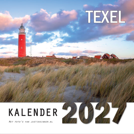 Texel kalender 2027, vierkant 31x31cm