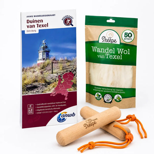 Texel Wandelpakket – ANWB Wandelkaart Duinen van Texel