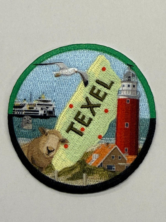 Texel badge rond