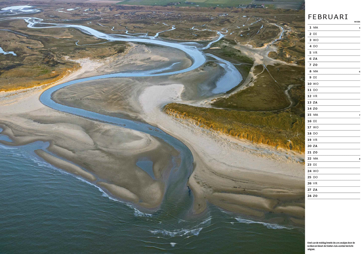 Texel kalender 2027