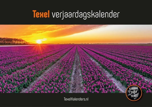 Texel verjaardagkalender 30 x 21 cm