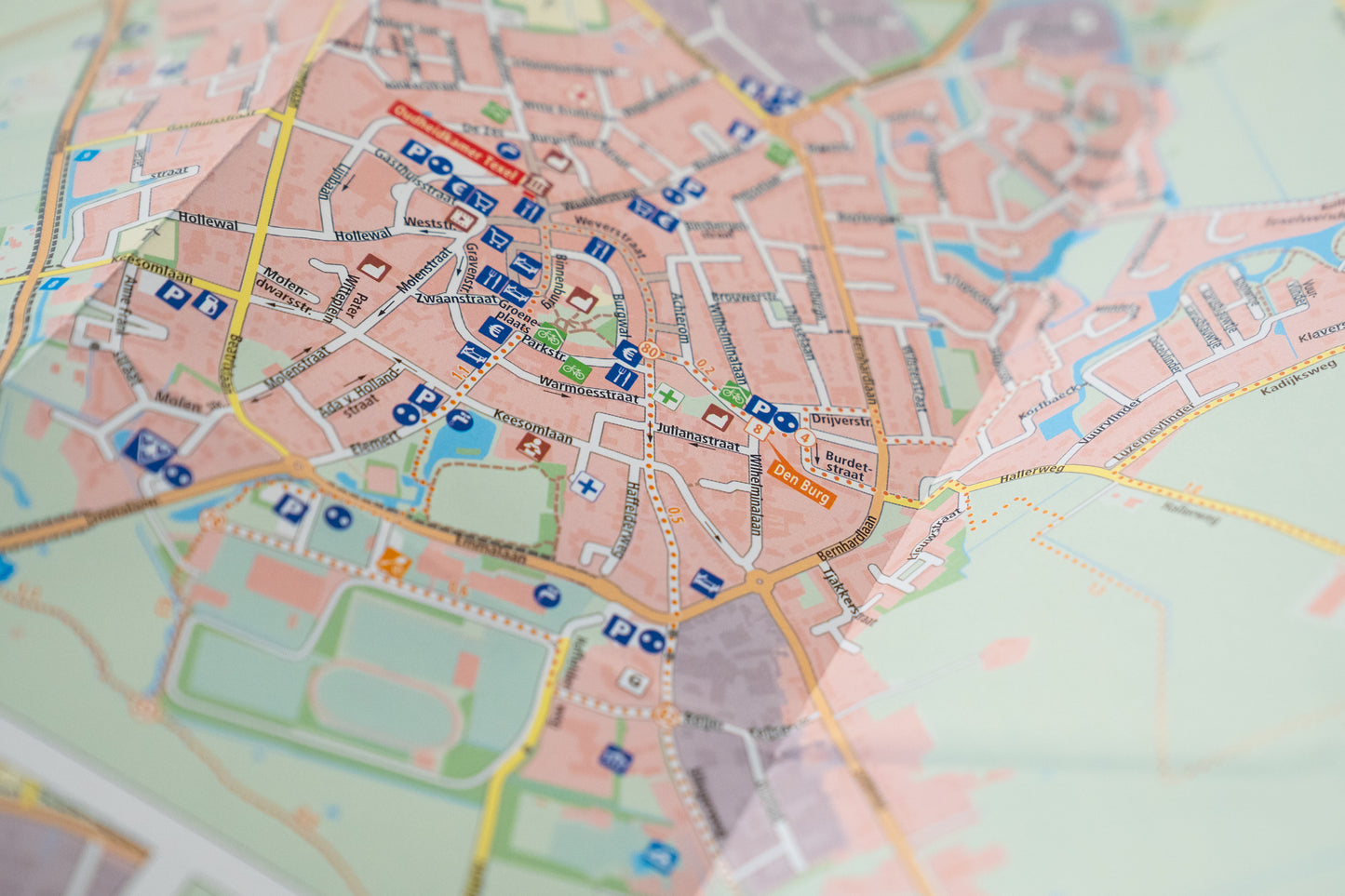 Kaart van Texel 2026