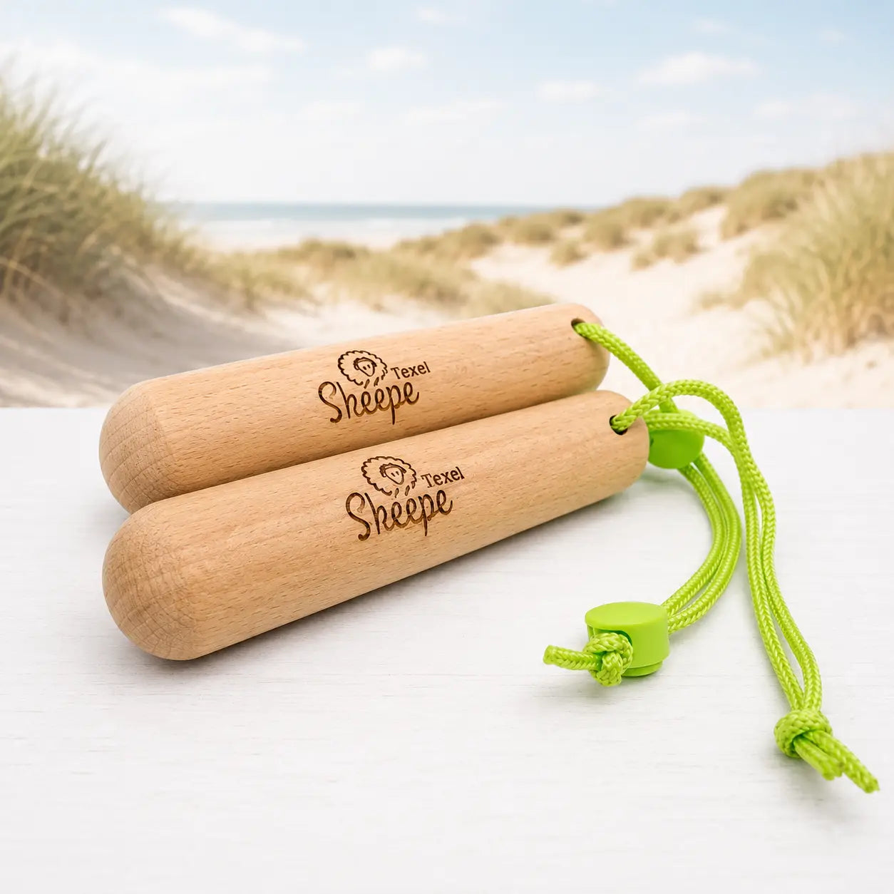Skéépe Wandelstokjes - Groen koord