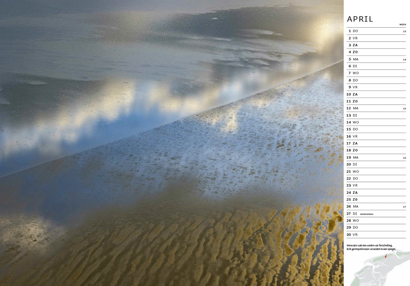 Wadden kalender 2027