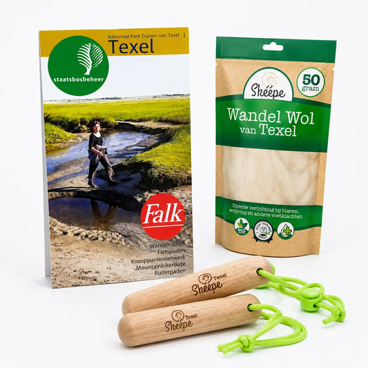 Texels Wandelpakket - SBB Wandelkaart Texel