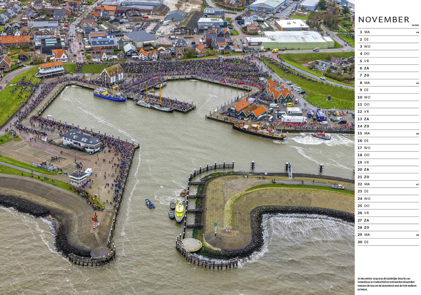 Texel kalender 2027