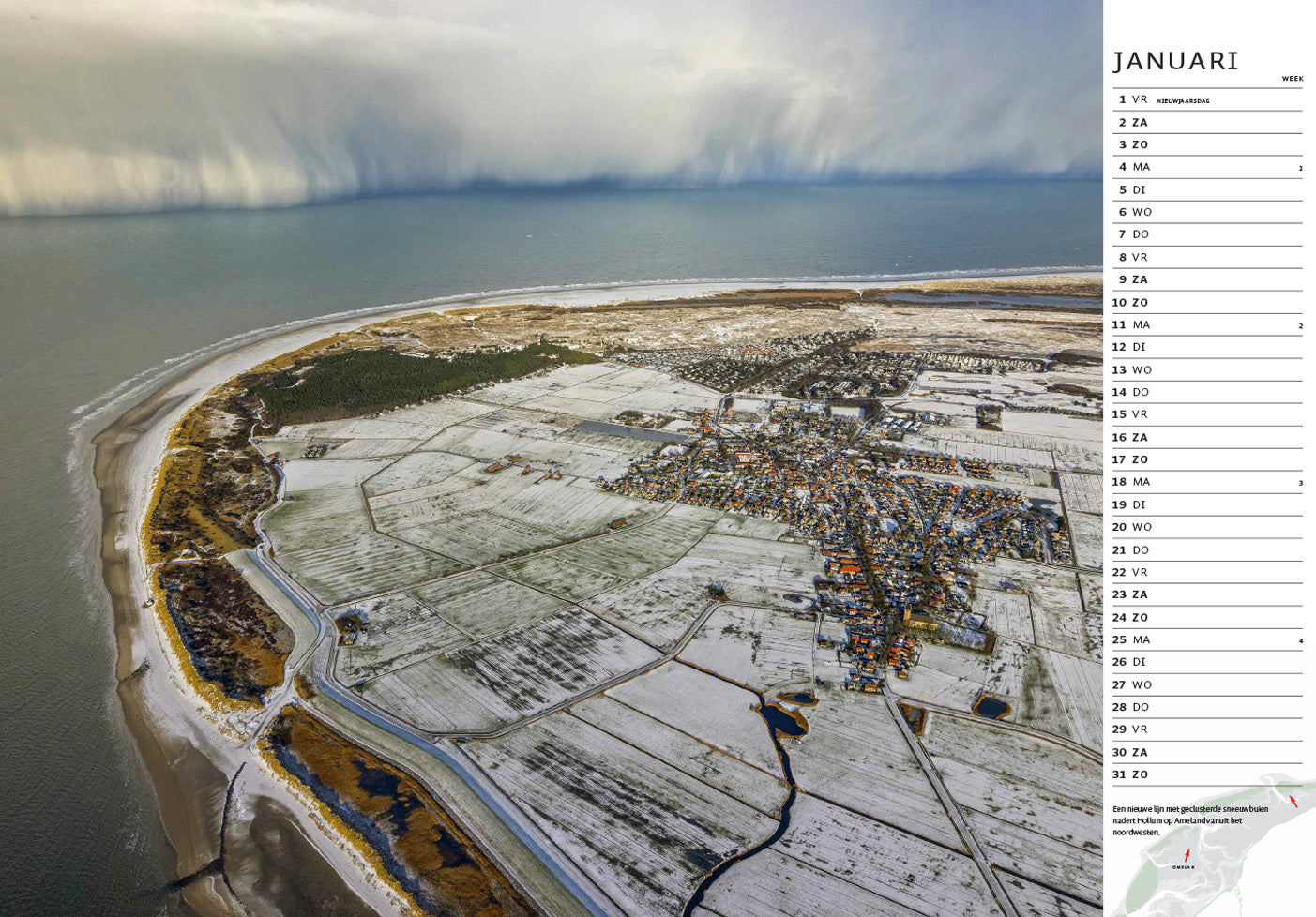 Wadden kalender 2027