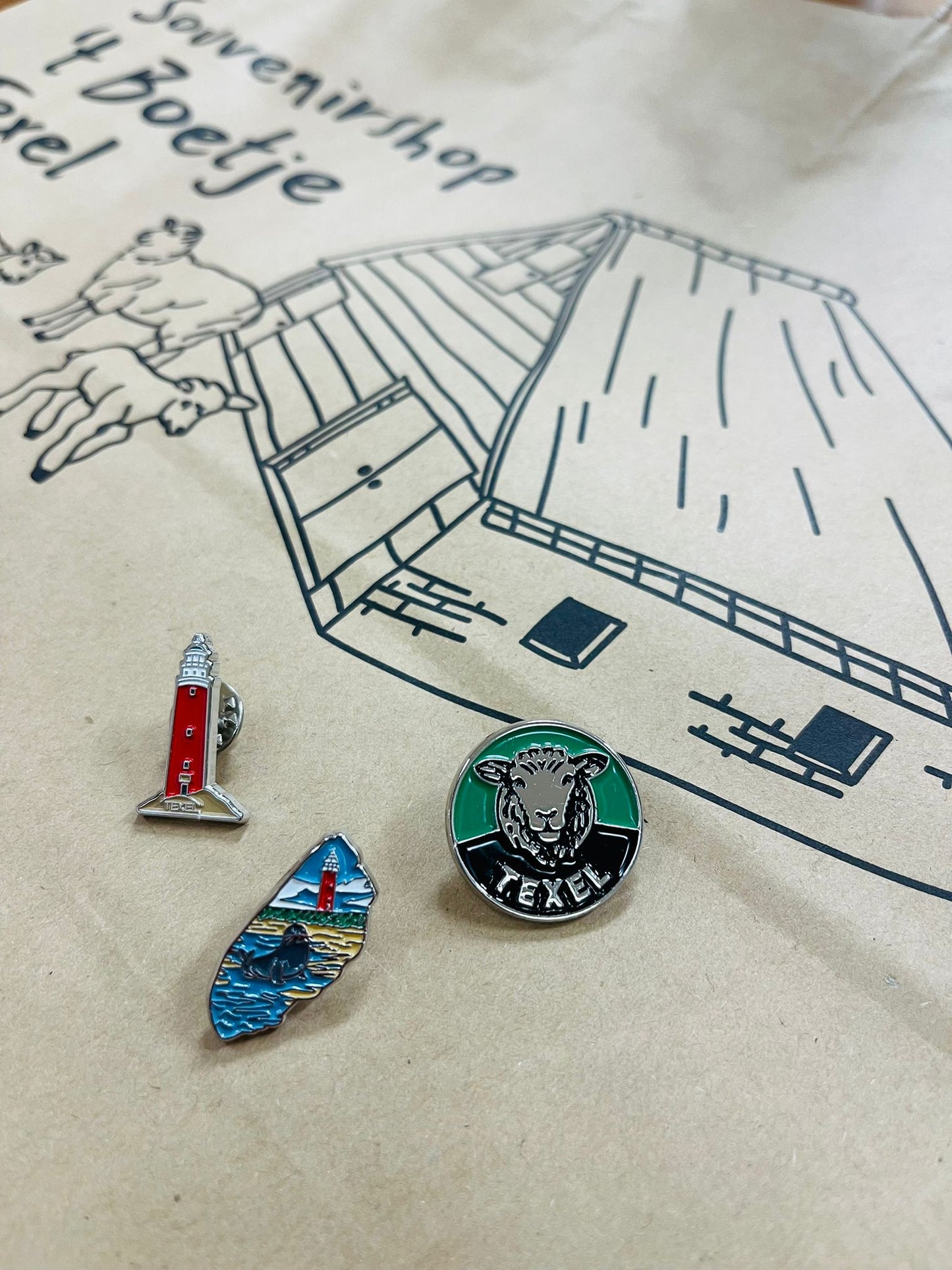 Texel Pins combinatie