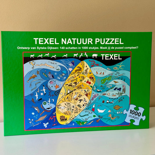 Texel Natuur Puzzel – 1000 stukjes | Ontwerp Sytske Dijksen