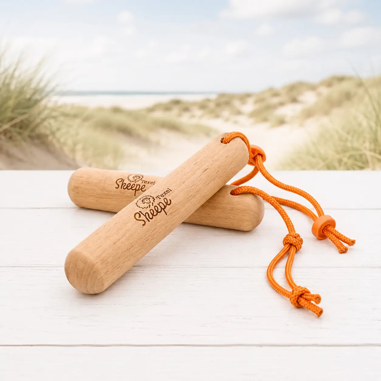 Skéépe Wandelstokjes – Oranje koord