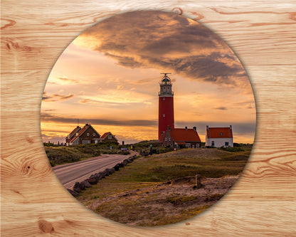 Set mit 4 Tischsets Lämmchen – Strand – Slufter – Leuchtturm